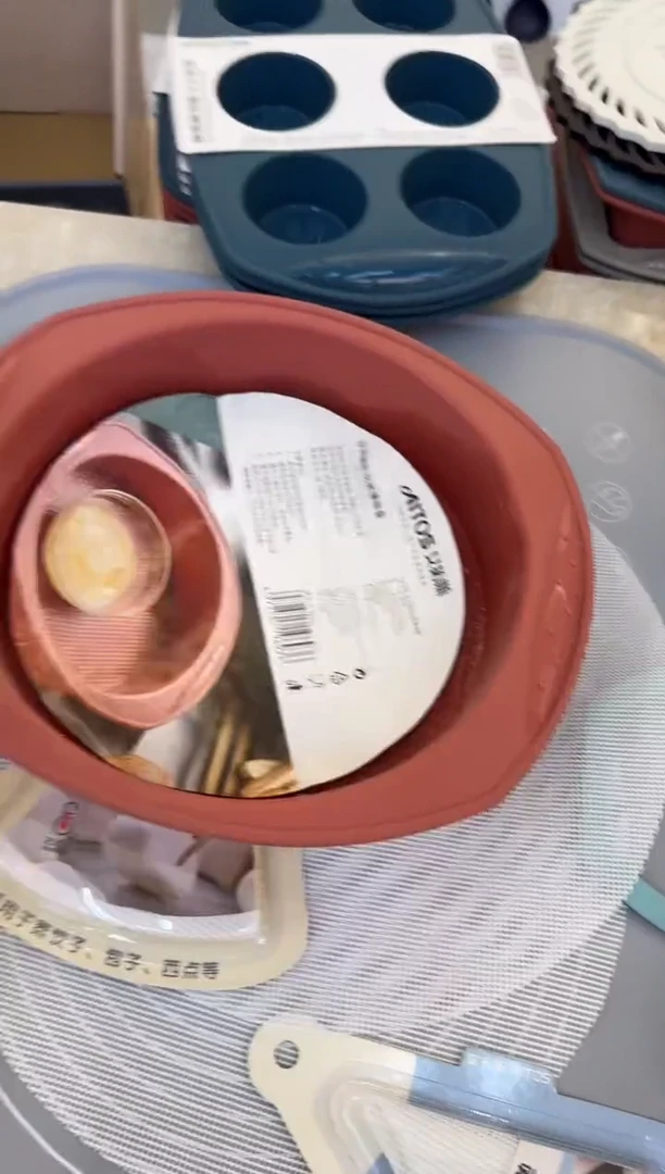 十里生活蛋糕盘圆形颜色随机