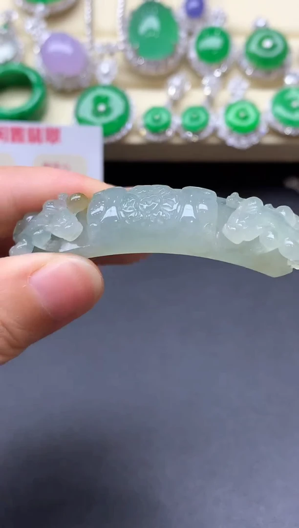 未镶嵌手链翡翠111-中国好珍宝
