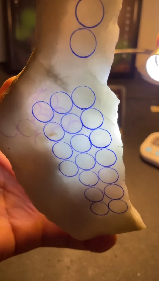 颈饰未镶嵌翡翠精**璃翡翠