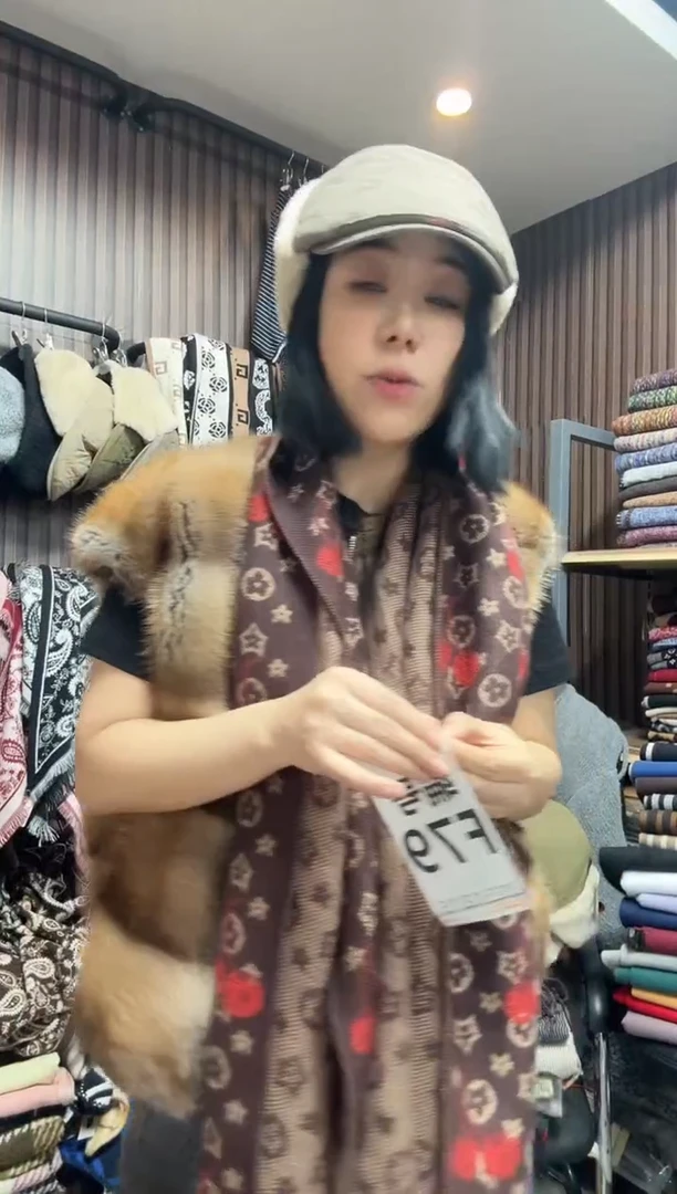 棉麻芳姐围巾福利F79