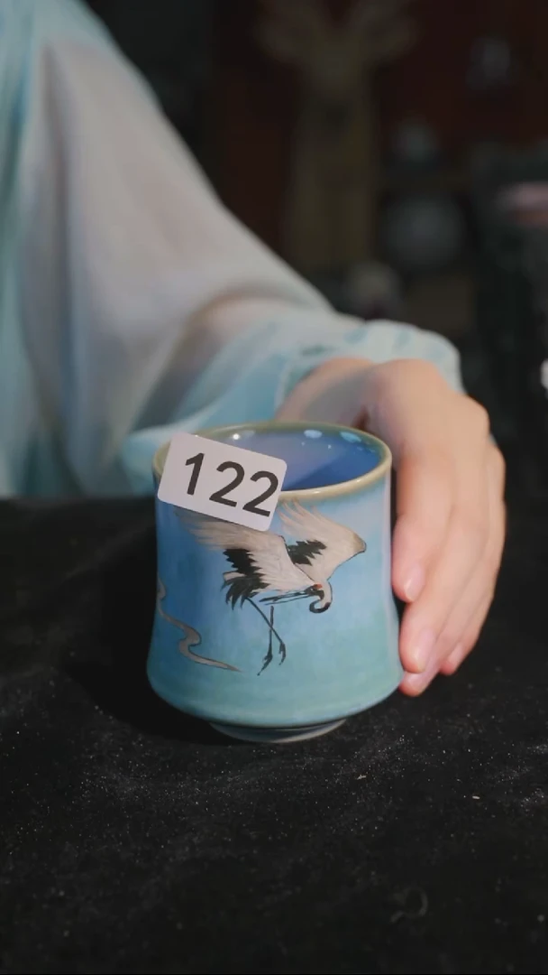 杯子等烟雨陶瓷手作主人杯122