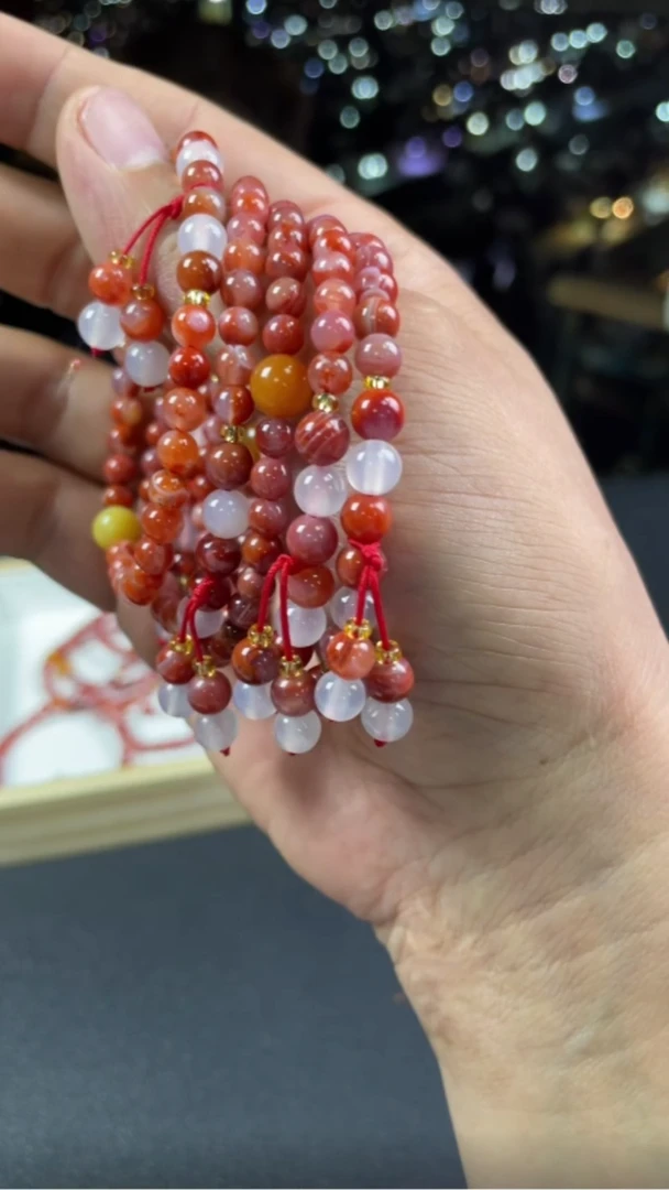 手串未镶嵌南红玛瑙-11582-E33-多样性发其一