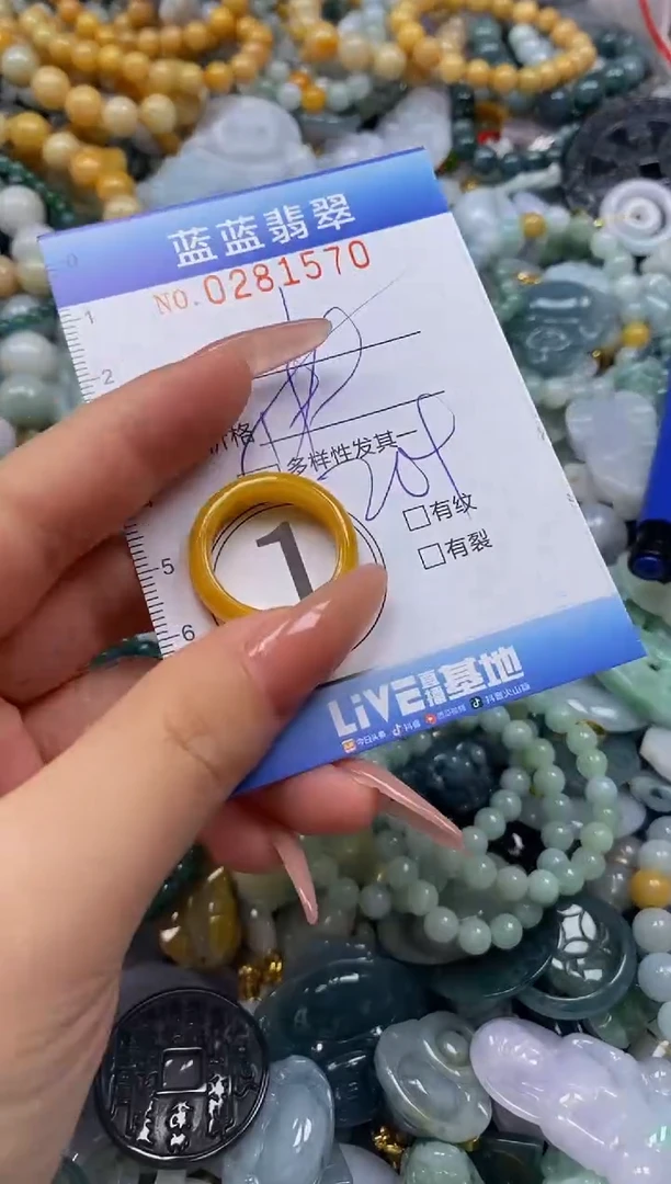 翡翠未镶嵌颈饰闪购0281570多样性发其一