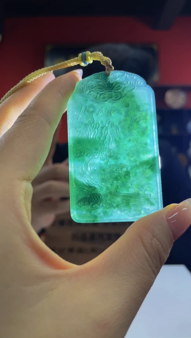 未镶嵌定制翡翠翡翠A货GS035多样性发一