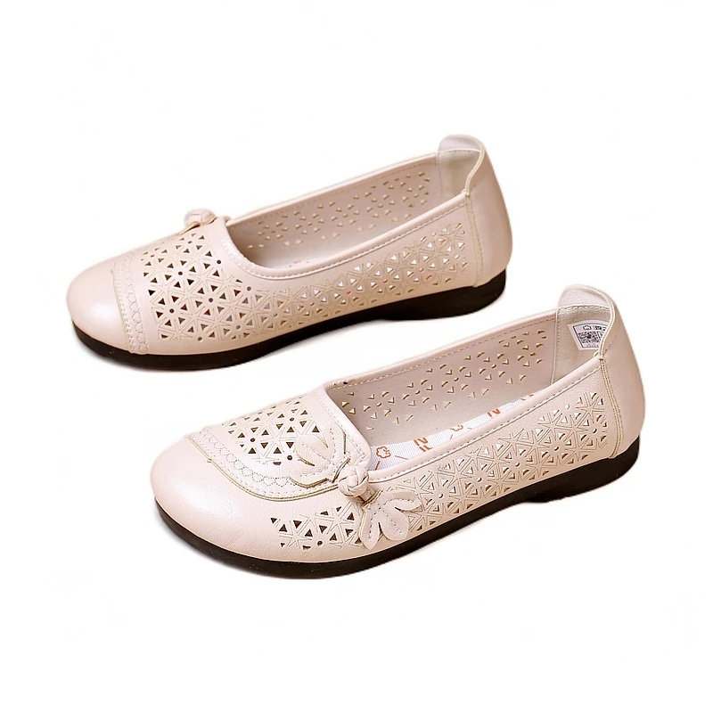 女 爆款夏季网鞋 超纤帮面 聚氨酯底 简约时尚孝亲鞋752916