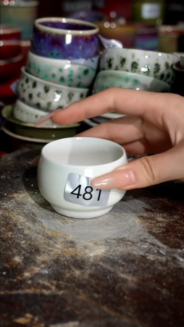 摆件精品窑变钧瓷茶器