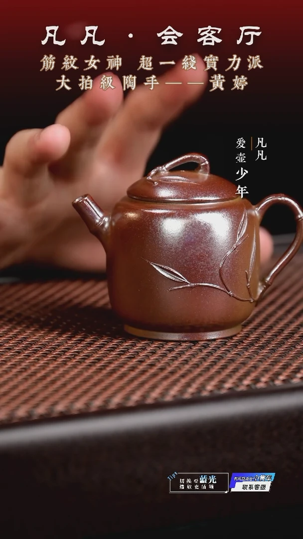 茶壶紫砂凡凡会客厅 紫砂壶10