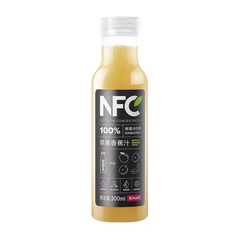 A农夫NFC100%苹果香蕉汁饮料300ml