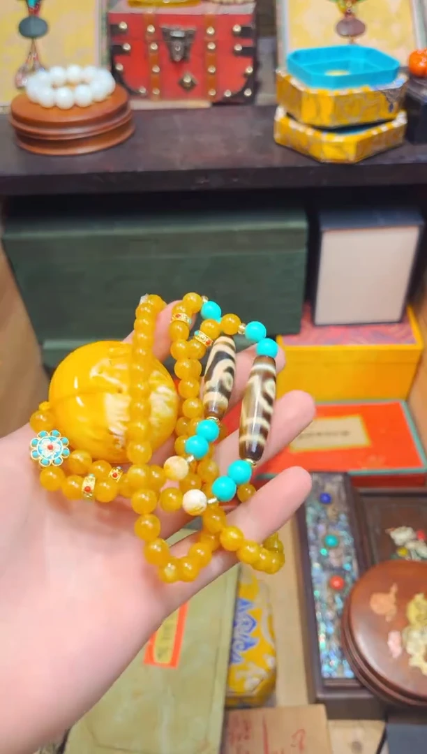 【闪购商品】蜜蜡裸石未镶嵌A瑞哥专属高端精品68