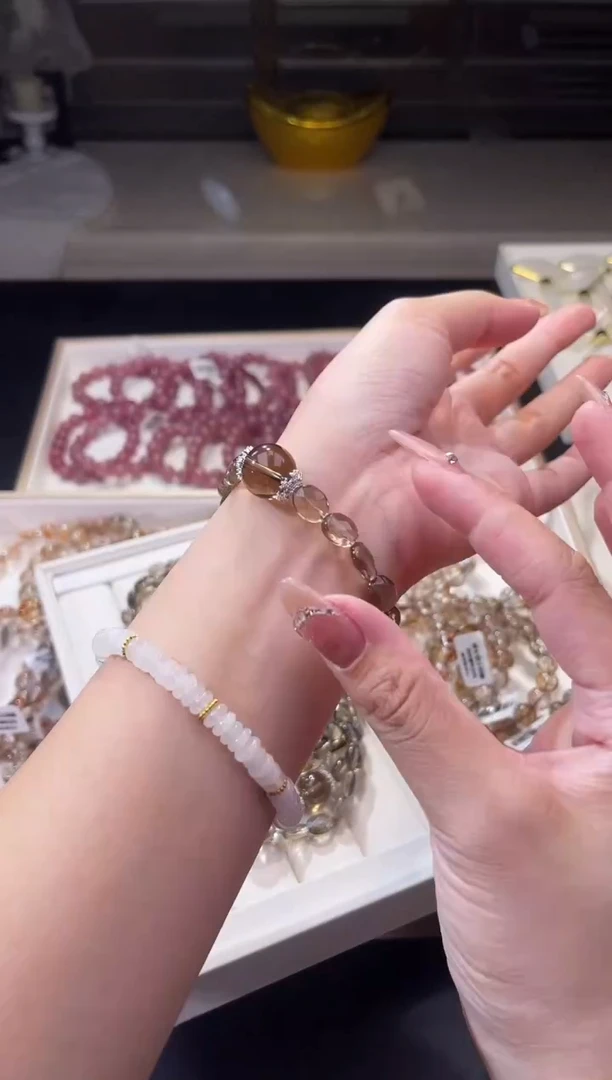 【闪购商品】水晶/未镶嵌魔晶宙茶diy手串
