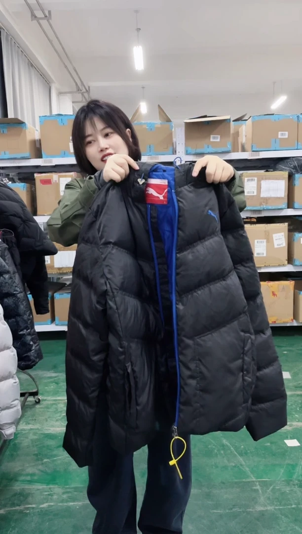 彪马时尚休闲运动  羽绒服   S    K201
