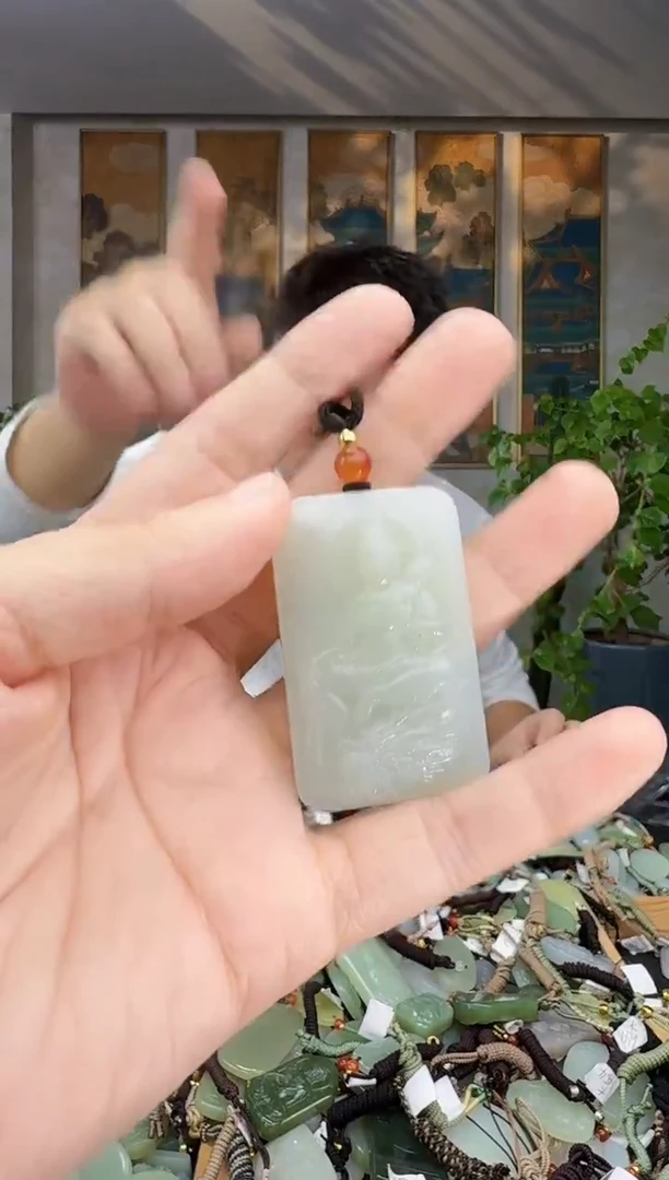 未镶嵌和田玉挂件拍一发一