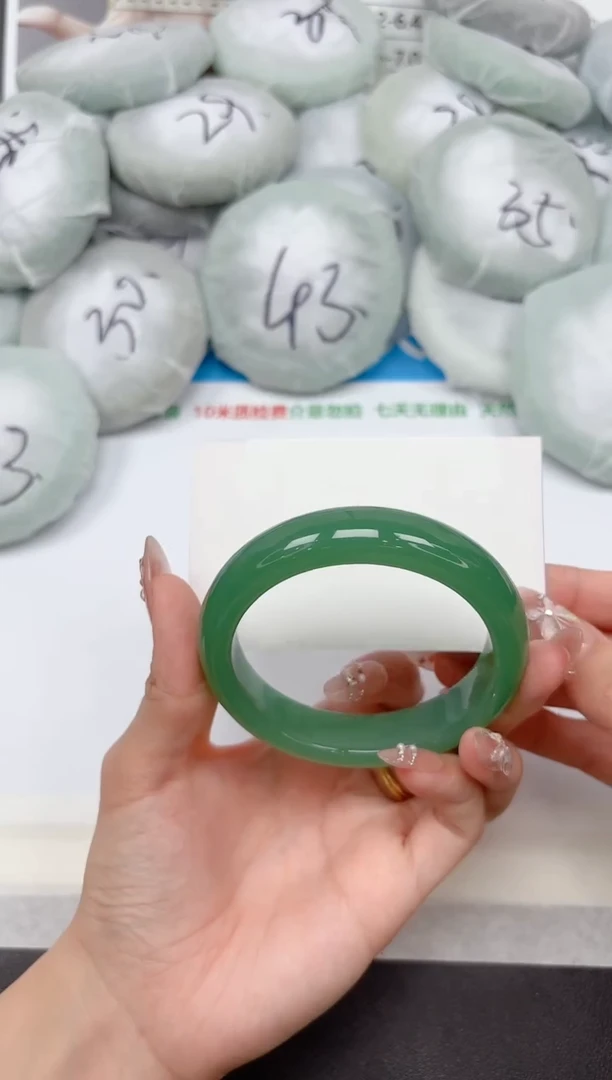 未镶嵌手镯石英质玉16-58.2