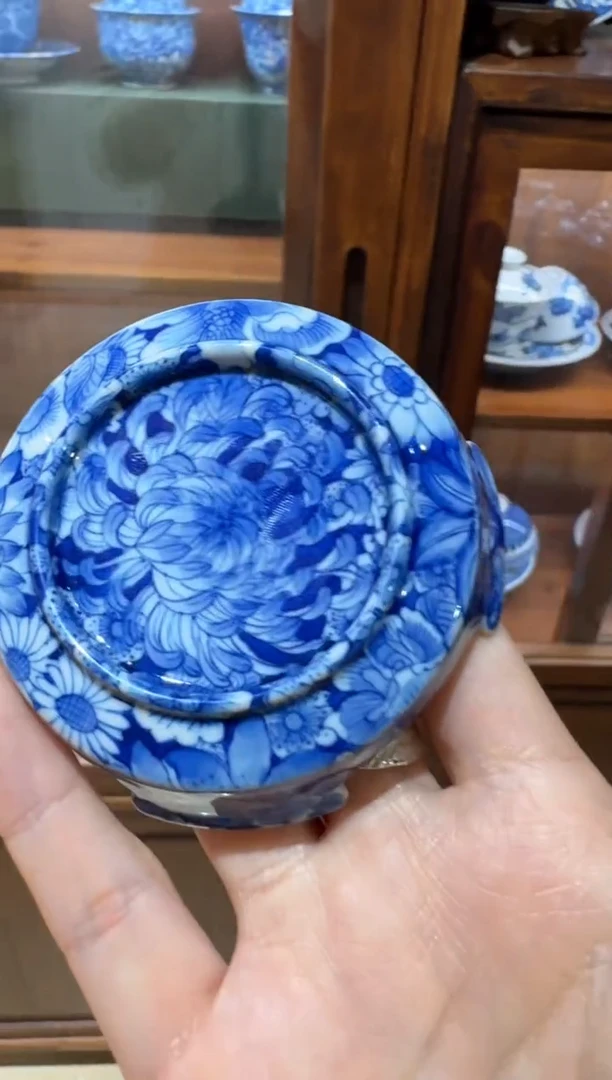 【闪购商品】善见堂 苏麻离青柴窑主人杯