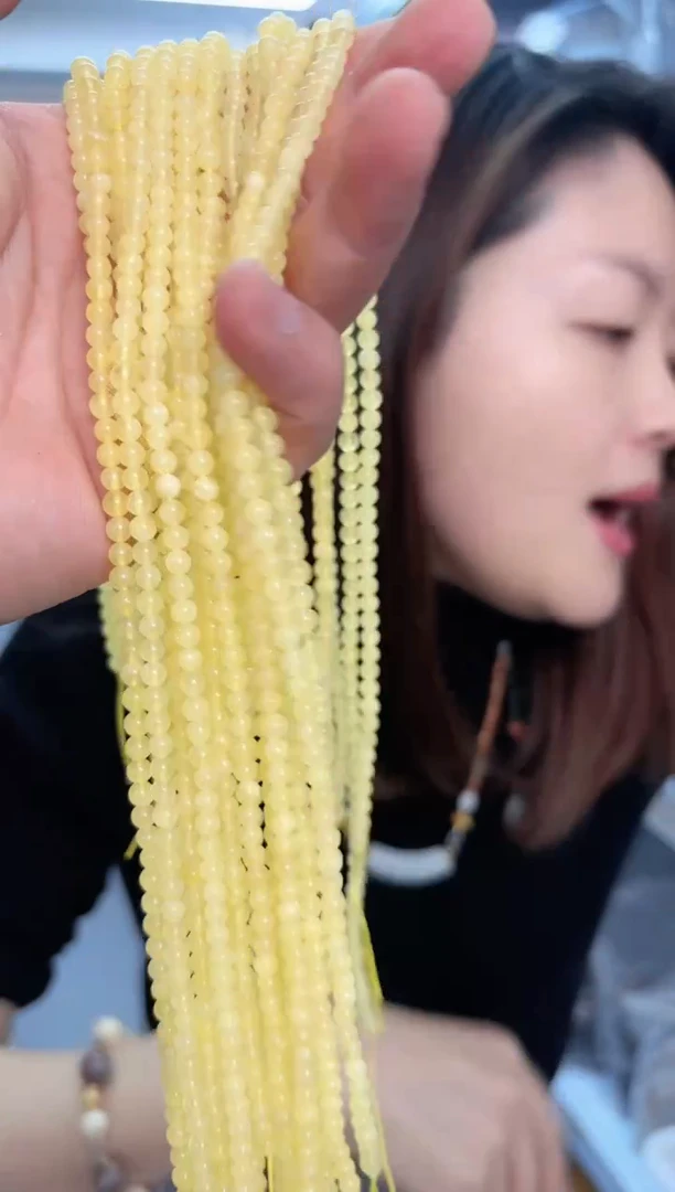 【闪购商品】蜜蜡手串未镶嵌3mm散珠一条