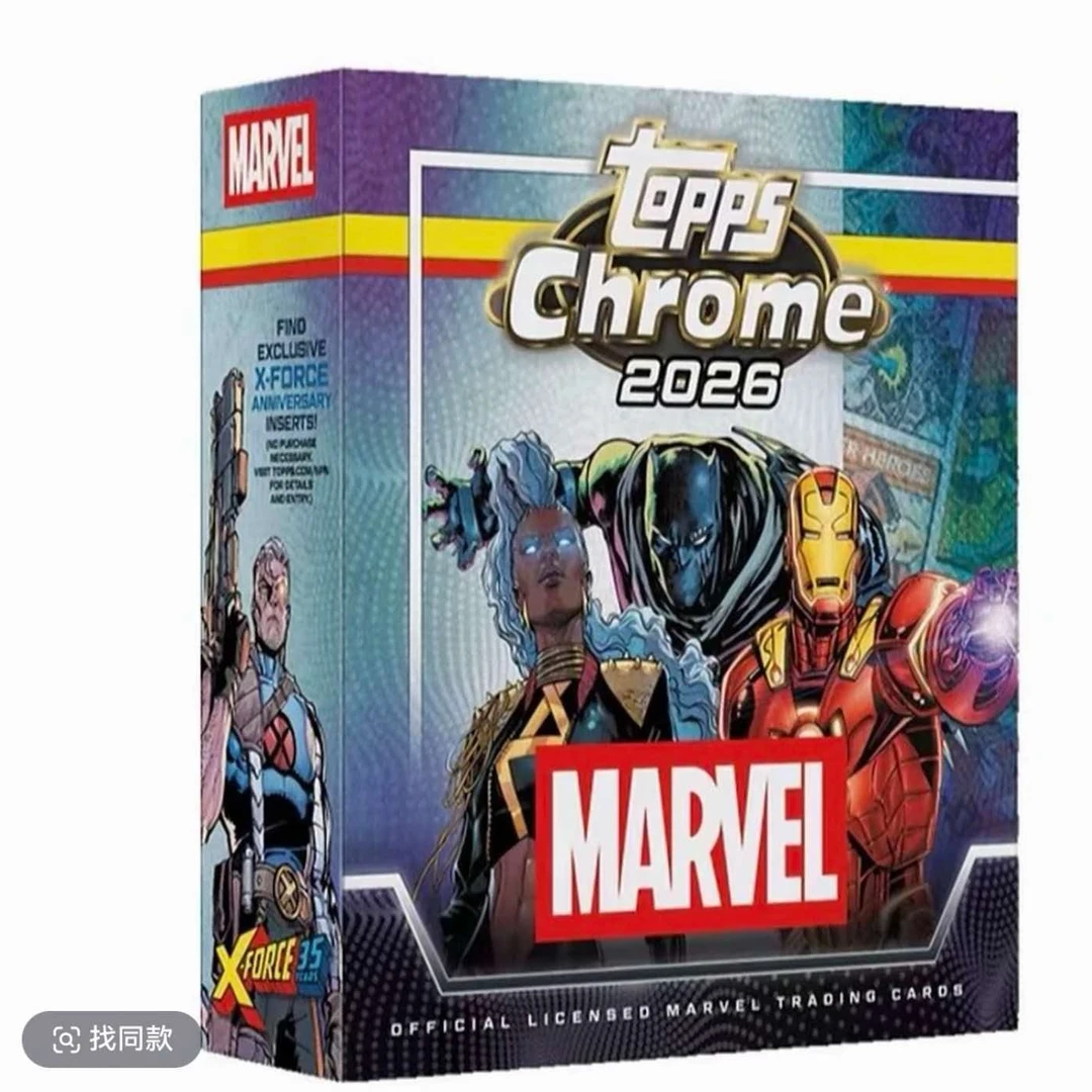 【拆盒】2026 Topps Chrome 漫威 mega 盲盒【未成年人禁止下单】