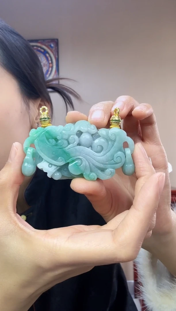 【闪购商品】翡翠颈饰未镶嵌特色原创翡翠颈饰