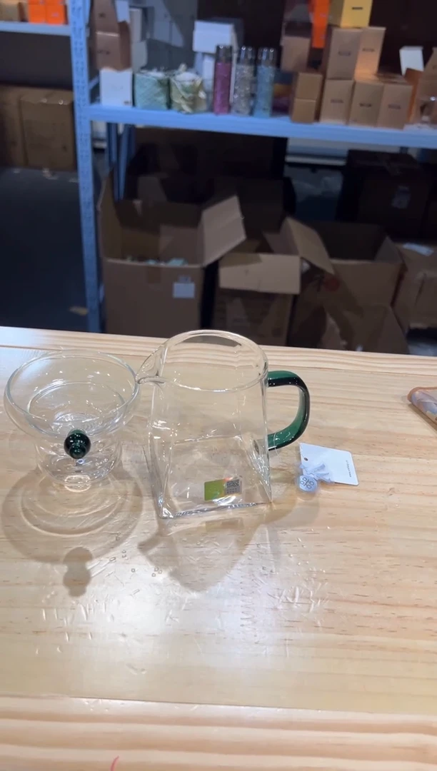 禾器-瀚然茶海墨绿+奉珠茶漏墨绿