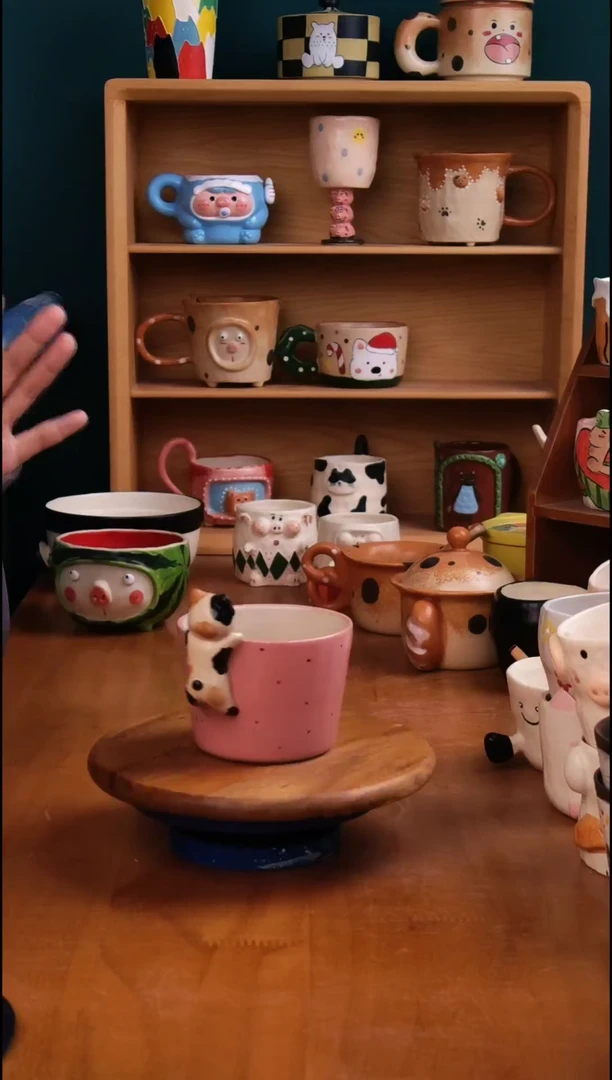 摆件陶景德镇原创手工陶瓷