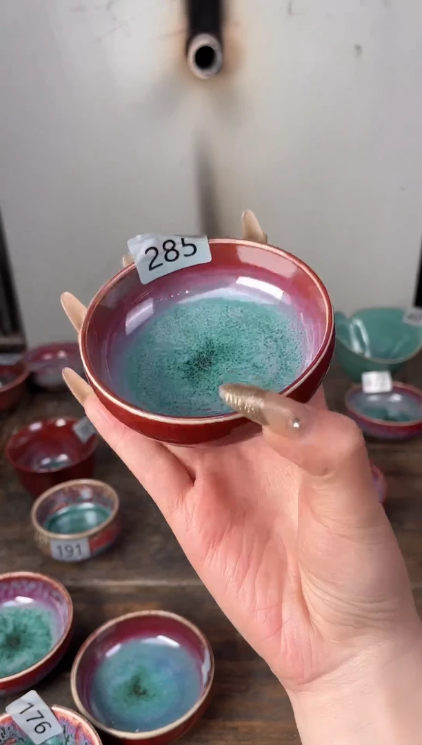 【闪购商品】摆件钧瓷手工茶器窑变