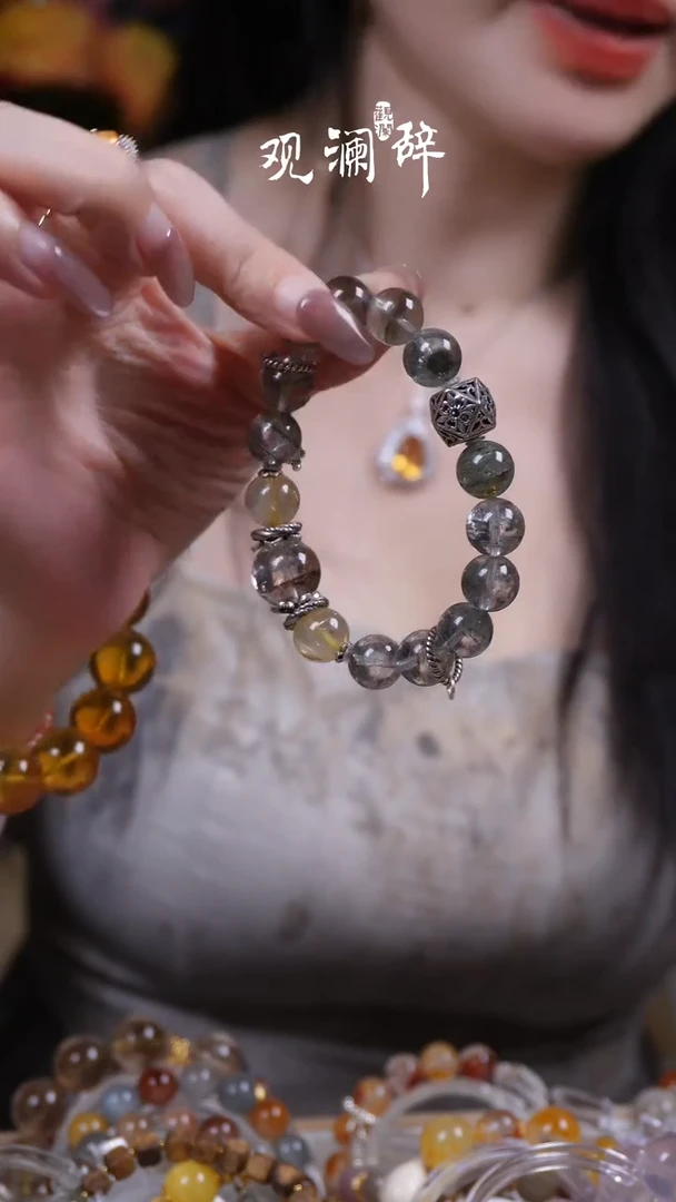 【闪购商品】水晶绿幽灵未镶嵌手链