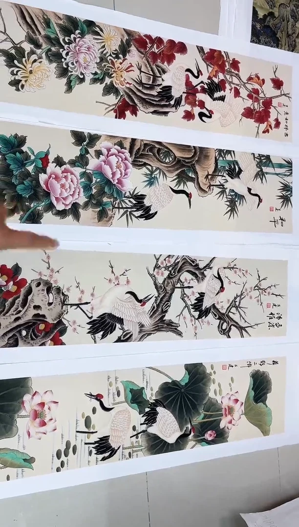 国画九霄甄选国画作品zhb016