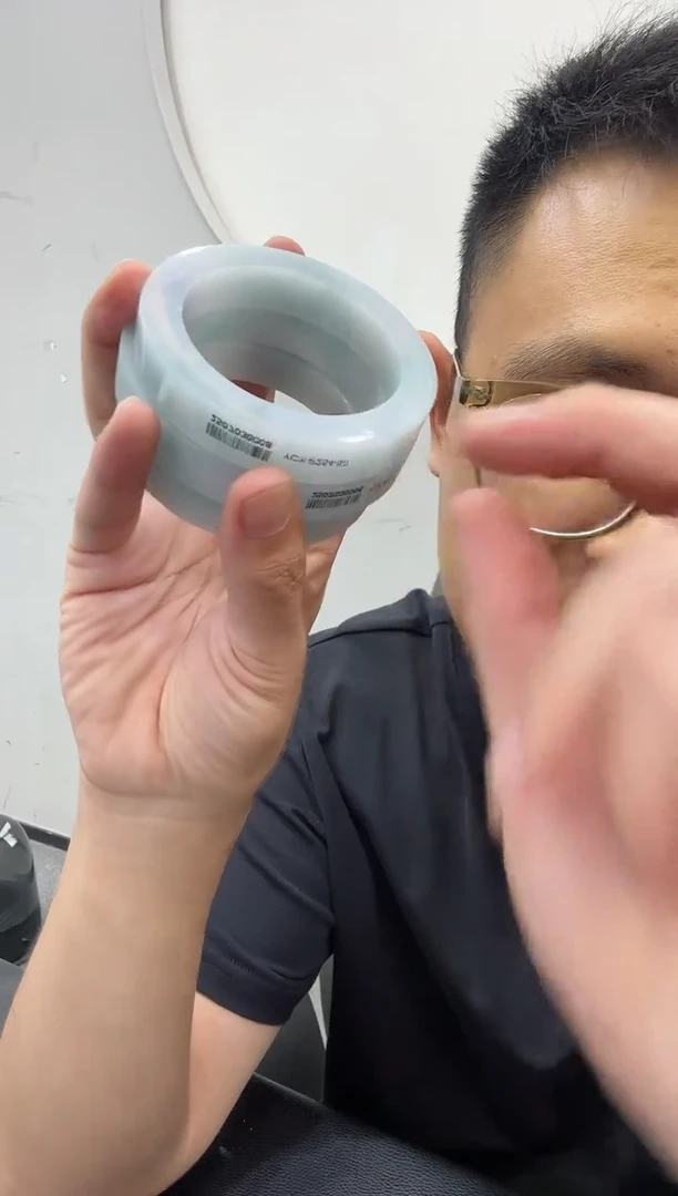 定制翡翠手镯未镶嵌一****我手镯