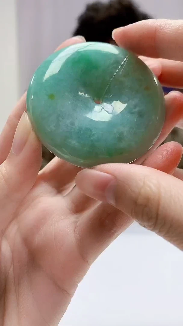 定制翡翠未镶嵌4688zm-毛货赠珠链