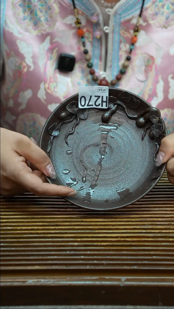 万古烧粗陶手工茶具