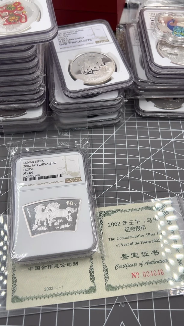 纯银雨***22002年扇银马N69