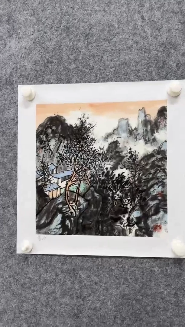 国画DH-ZX老师绘画作品