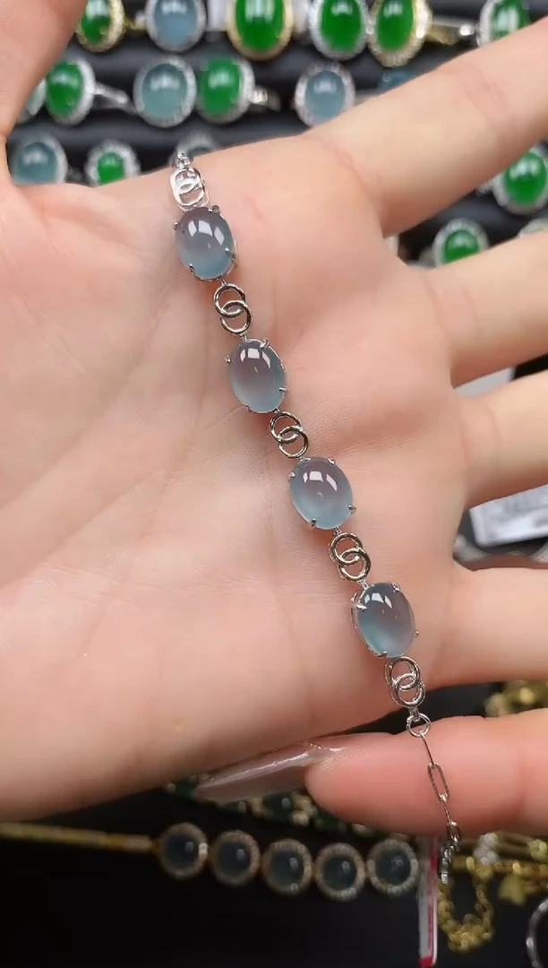 翡翠戒指银S925镶嵌111111