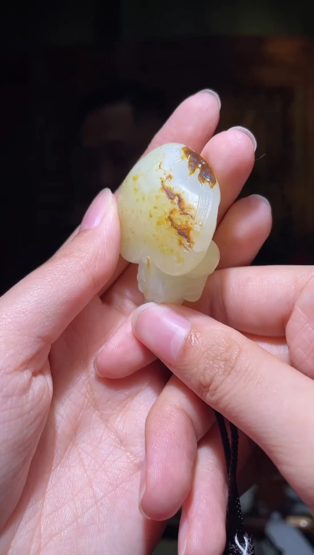 颈饰未镶嵌和田玉龙龟