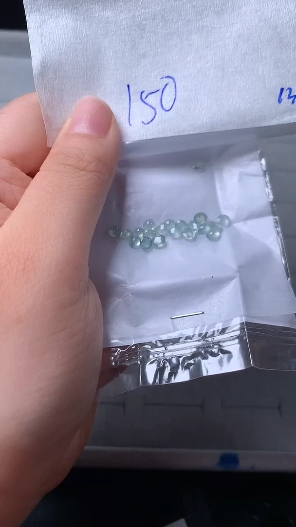 翡翠散珠未镶嵌缅甸天然翡翠A货181