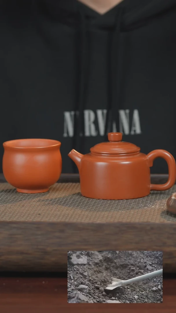 【闪购商品】壶开播放漏福利纯手工原矿泥料约150ml