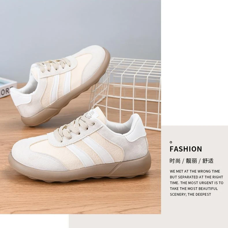 2025新款轻便设计时尚运动鞋休闲德训鞋板鞋女夏季透气