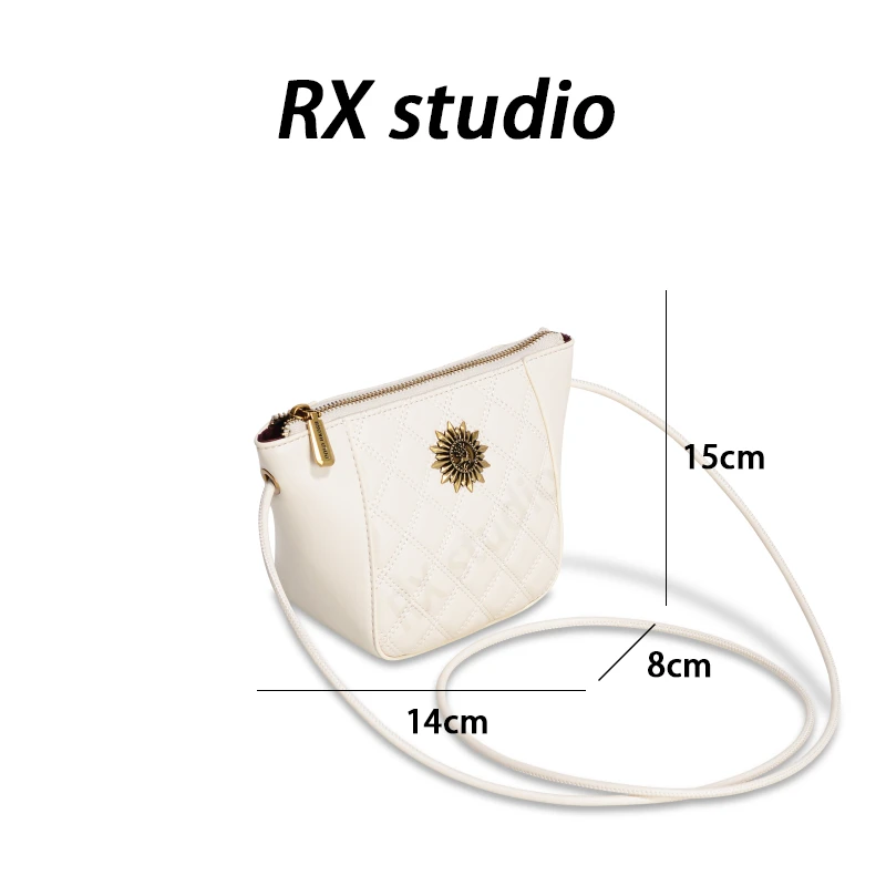 【南沙瑞熙】GQ-1875-米白-轻奢小众设计感时尚百搭女士包
