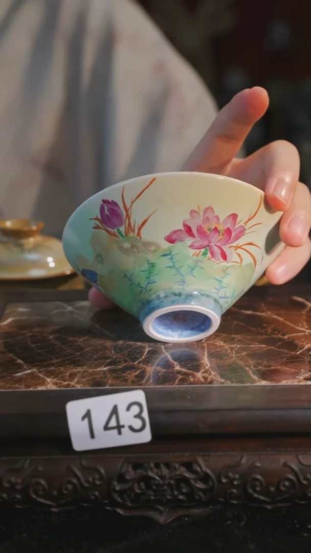 杯子等烟雨陶瓷手作主人杯143