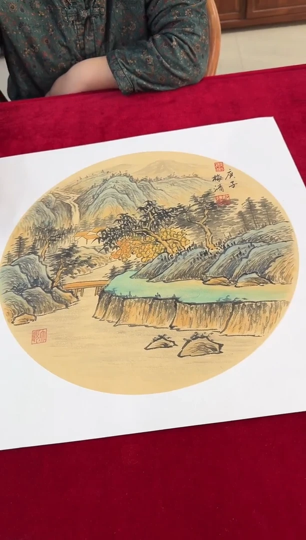 国画梅清老师国画精品