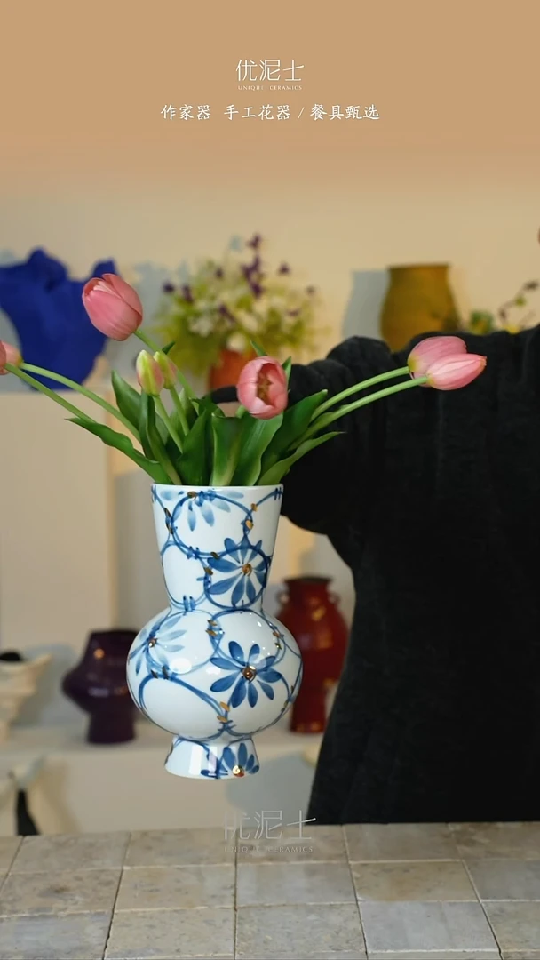 不退不换青花花器