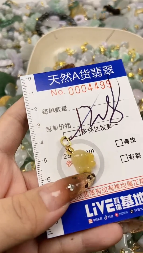 【闪购商品】翡翠颈饰未镶嵌天然A货翡翠