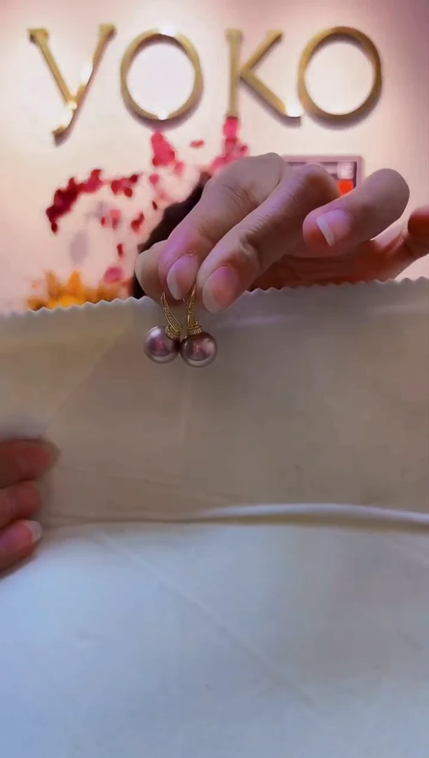 未镶嵌淡水珍珠耳饰耳钩