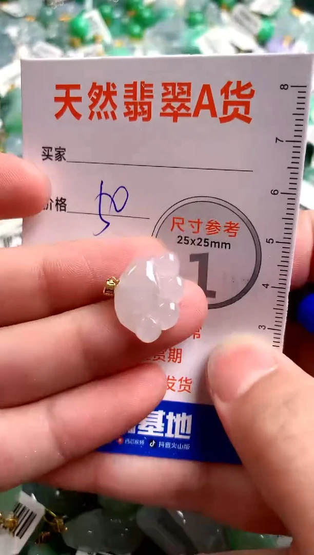 【闪购商品】翡翠颈饰18K金镶嵌14002684