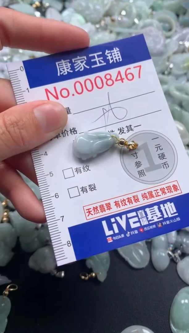 颈饰未镶嵌翡翠8467