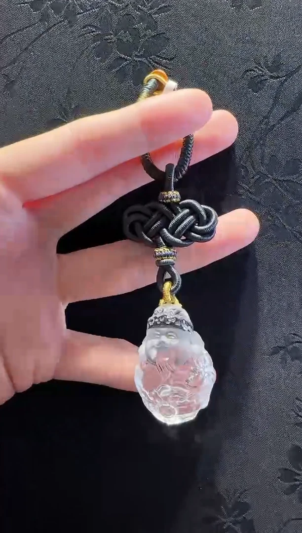 未镶嵌手串水晶财神