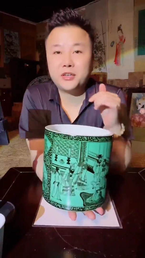 瓷片景德镇现代陶瓷 流水51