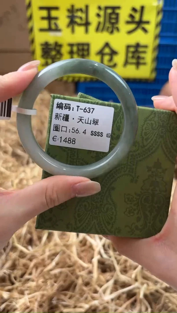 未镶嵌手镯石英质玉T-637