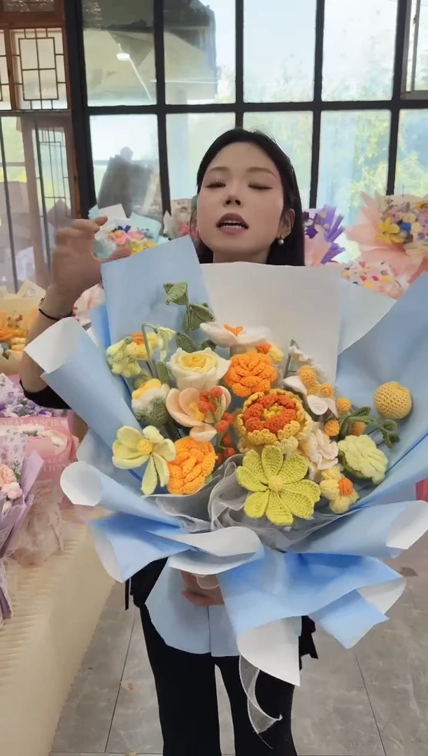 非遗手工定制花束，孤品清仓！！
