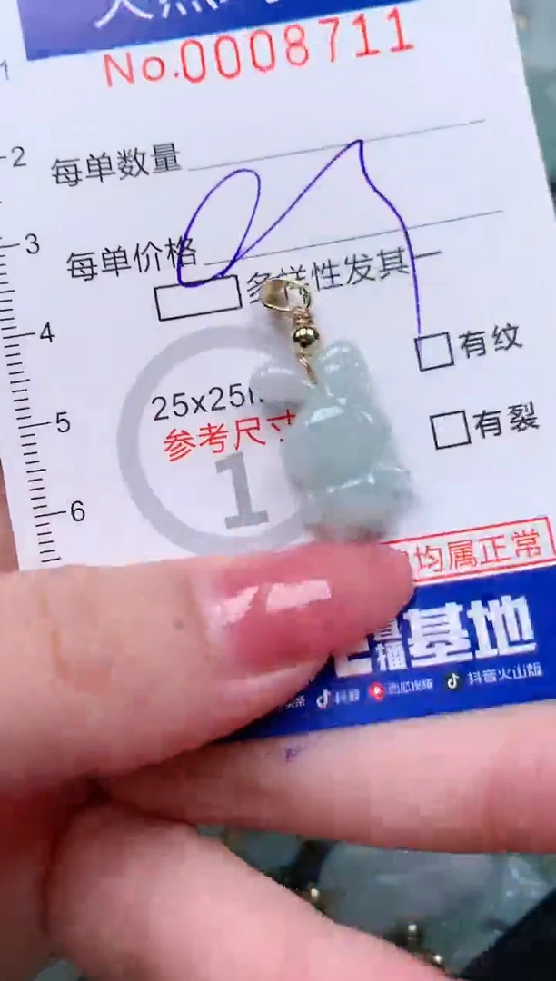 【闪购商品】翡翠颈饰未镶嵌00008711