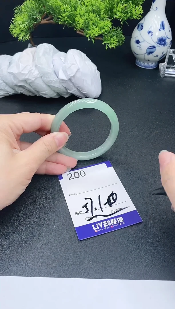 未镶嵌手镯翡翠200